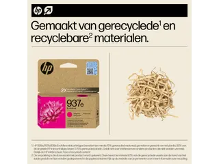 Inktcartridge HP 4S6W7NE 937E Evomore rood - 3
