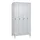 locker,HxBxD 1950x1000x500mm,4vak,vak B 250mm,draaigrendel,voeten