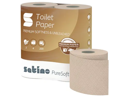 Satino 067130 Toiletpapier MT1 PureSoft 2-laags 4 rollen