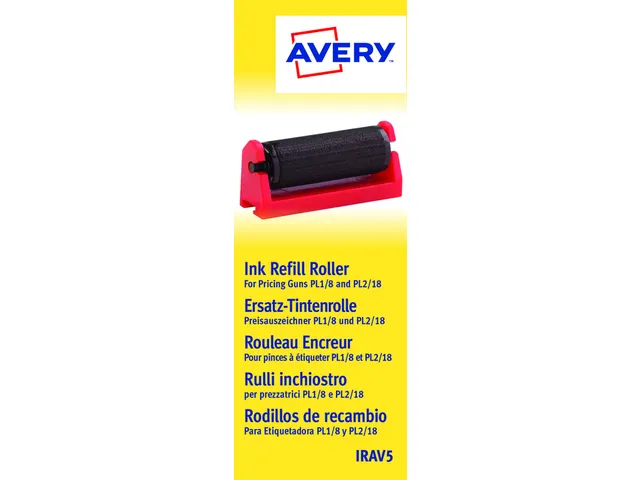 Inktrol etiketteertang Avery IRAV5 5 stuks