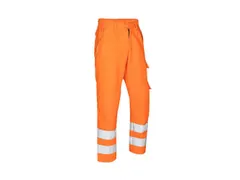Sioen Malton signalisatiebroek, fluo oranje, maat , per stuk
