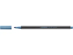 Viltstift STABILO Pen 68/841 medium metallic blauw