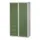 ladekast HxBxD 1800x1000x500mm 28laden RAL7035 front RAL6011