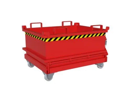 mini-bodemklepcontainer,HxLxB 625x800x1000mm,0,24m³,inrijbeugel,staal
