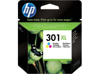 HP 301XL Inktcartridge Kleur Origineel Hoge Capaciteit CH564EE - 1