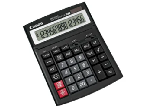 Canon WS-1610T, Desktop, Rekenmachine met display, 16 cijfers, Zwart