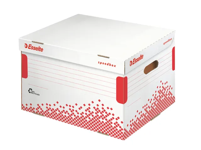 Conteneur Esselte Speedbox 392x301x334mm blanc