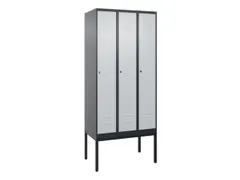 locker voor scheiding van kleding,HxBxD 2120x900x500mm,3vak