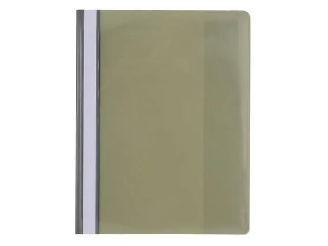 Snelhechtmappen Prem ium PVC A4 grijs