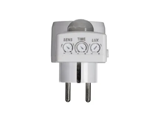 Schemerschakelaar instelbaar detectiebereik 9m 230V penaarde type E