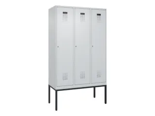locker voor scheiding van kleding,HxBxD 2120x1200x500mm,3vak - 2