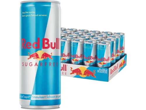 Energiedrank Sugarfree Blik Van 25 CL Tray 24 Stuks