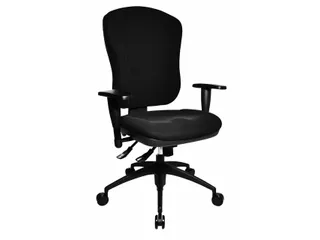 Bureaustoel Topstar Wellpoint 30 zwart stof - 2
