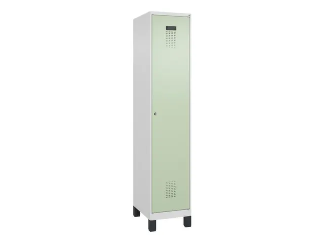 armoire vestiaire noir et blanc,HxlxP 1950x400x500mm,1compart.