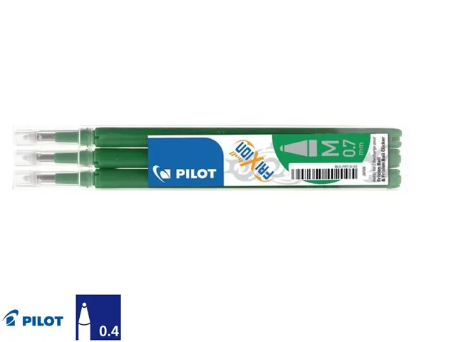Rollerpenvulling Pilot Frixion Ball 0.7mm Medium punt Groen