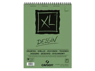 Tekenpapier Canson XL Drawing 50vel 160gr A3 wit - 1