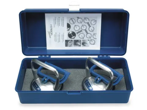 Zuigheffer Draagvermogen 30kg 1 Zuigschaal Aluminium Romp