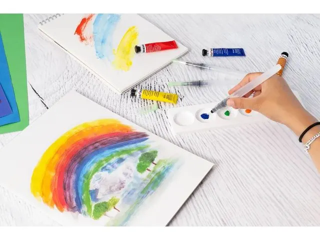 Gouache Eberhard Faber 6 couleurs tube 18ml