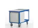 chariot-armoire,force 600kg,2plateau(x),plateau Lxl 1150x700mm