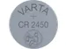 Batterij Varta knoopcel CR2450 lithium blister à 2 stuks