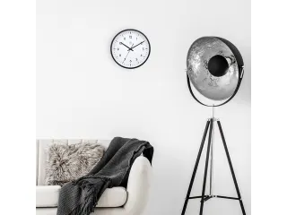 Wandklok NXT dia 30cm zwart/wit kunststof Easy Big - 5