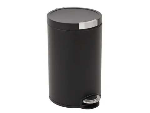 Artistic pedaalemmer 5 liter mat zwart EKO