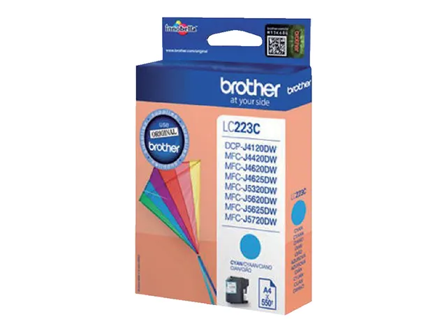 Inkcartridge Brother LC-223C blauw
