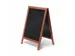Panneau trottoir Natura Classic bois marron clair 55x85cm
