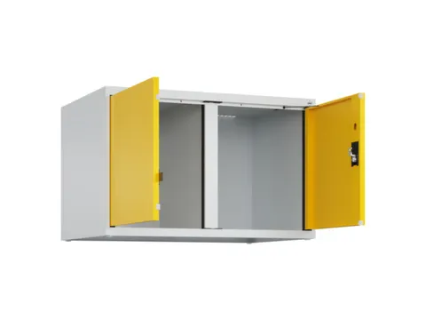 opzetkast,v. locker voor scheiding van kleding,2vak.,vak B 400mm
