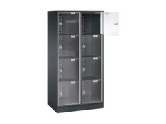 grootvolume-lockersysteem,HxBxD 1750x820x500mm,2x4vakken,cil.-slot