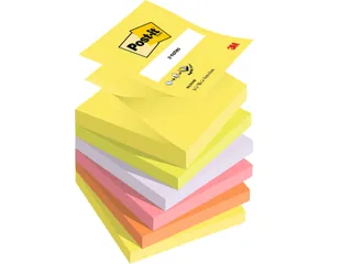 Memoblok 3M Post-it Z-Note R330 76x76mm assorti kleur - 2