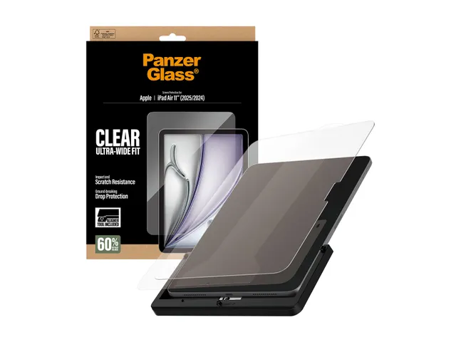 PanzerGlass Screen Protector iPad Air 11 inch (2024-2026) | Ultra-W