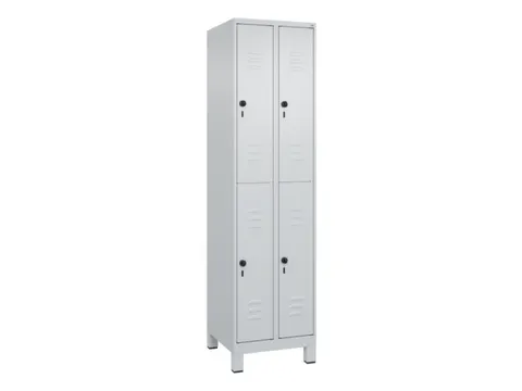 dubbeldekse locker,HxBxD 1950x500x500mm,2x2vak.,vak B 250mm