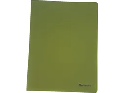 showalbum Nature A4 uit PP 50 tassen kaki groen
