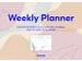 Planner Brepols Weekly planner A4 7d/1p Assorti