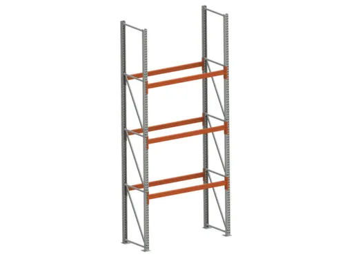 palletstelling,grondveld,HxBxD 4400x1825x800mm,2xtraversen