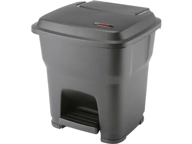 poubelle à pédale Hera 35 l, noir