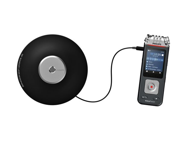 Digital voice recorder Philips DVT 8110 voor vergaderen | Dicteerapparatuur.be