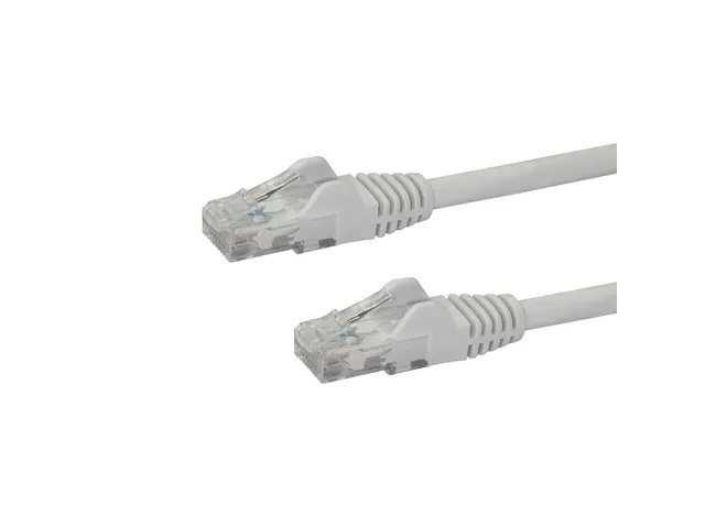 StarTech.com N6PATCH15WH netwerkkabel Wit 4,6 m Cat6 U/UTP (UTP)
