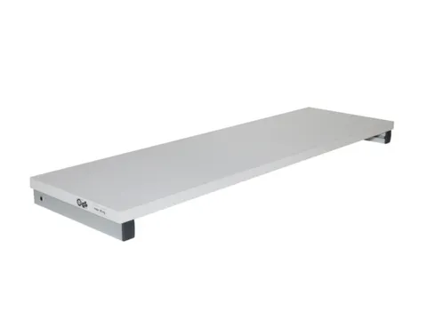 legbord,v. werktafel,HxBxD 25x1073x310mm,draagverm. 50kg,aluminium