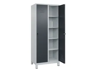 wasgoedverdeelkast,HxBxD 1950x800x500mm,vak B 400mm,draaigrendel - 2