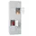 lockerkast,RAL 7035,HxBxD 1850x600x500mm,2x5vakken,vak B 300mm