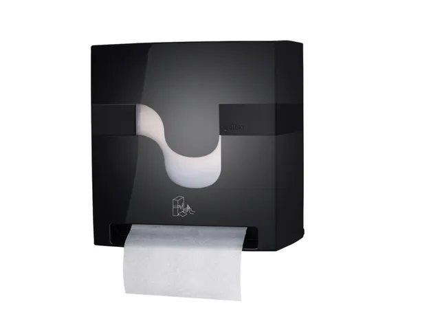 Handdoekautomaat Celtex Megamini E-Control zwart automatisch