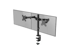 Monitorarm Quantore 2 schermen 17-27 inch zwart
