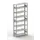 dossierstelling,grondveld,HxBxD 2500x1056x336mm,vaklast 80kg