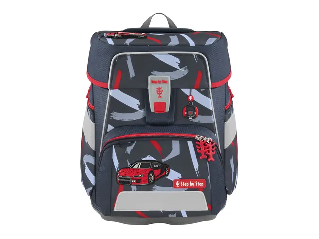 Rugzak Step by Step polyester 5-delig SPACE Sports Car Mick