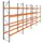 palletstelling,basis+3xaanbouw,HxBxD 4620x11300x1100mm,vakl. 3000kg