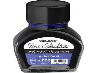 Kalligrafie inkt 30ml vergeet-mij- nietjes blauw - 1