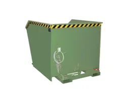 Kiepbak voor spaanders,HxLxB 1090x1640x1280mm,1,5m³,draagverm. 1500kg