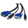 1,80 m 2-in-1 USB KVM-kabel
